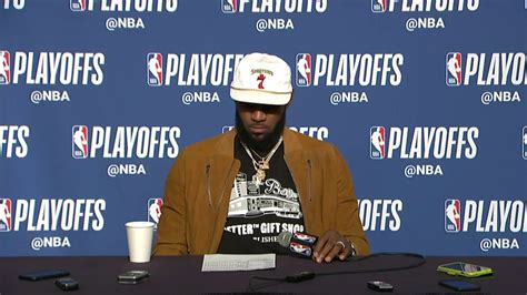 raptors vs cavs 2018 playoffs|LeBron James Postgame Interview .